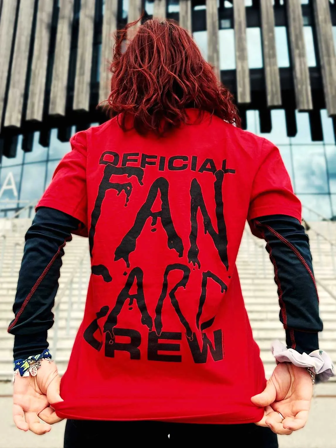 Crew working at concert